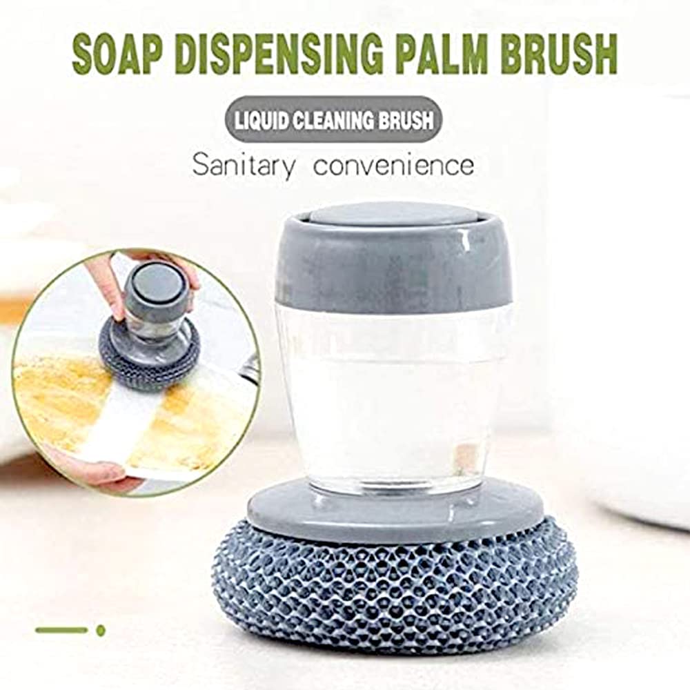 Kitchen Soap Dispenser Scrubber Steel Wire